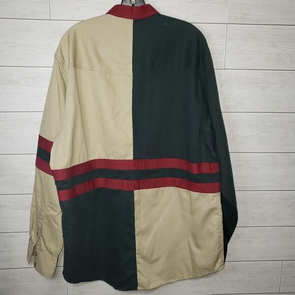 VTG Roper Colorblock Shirt Western Wear XL - Picture 3 of 7